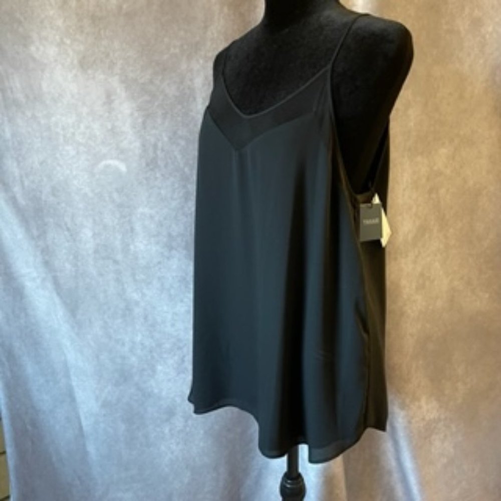 Tahari Black Lined Camisole Size M